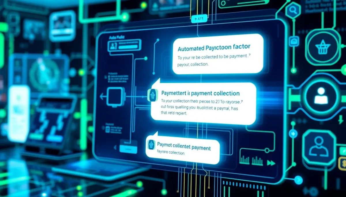 Automated messaging for payment collection