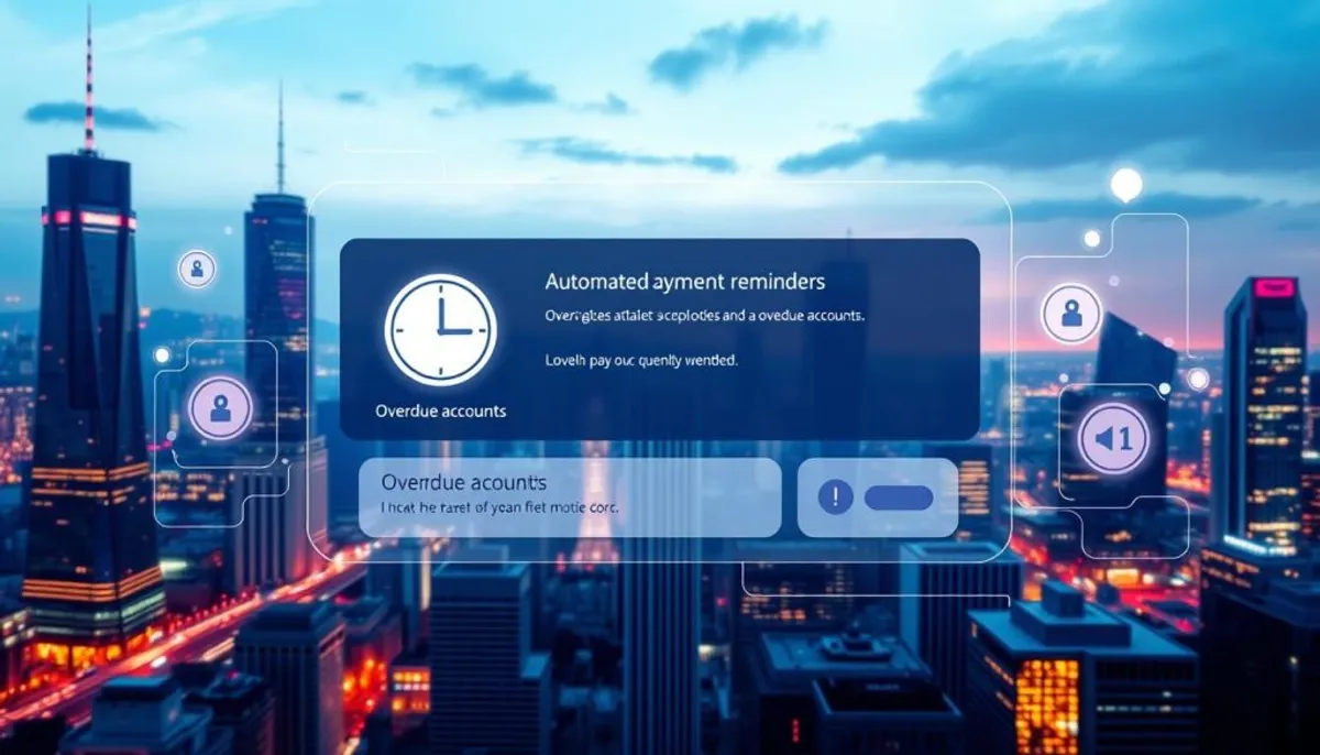 Automated payment reminders for defaulted account buyers