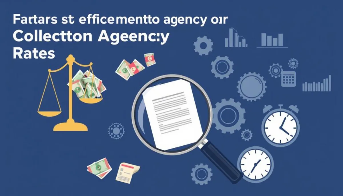 Collection agency rates factors
