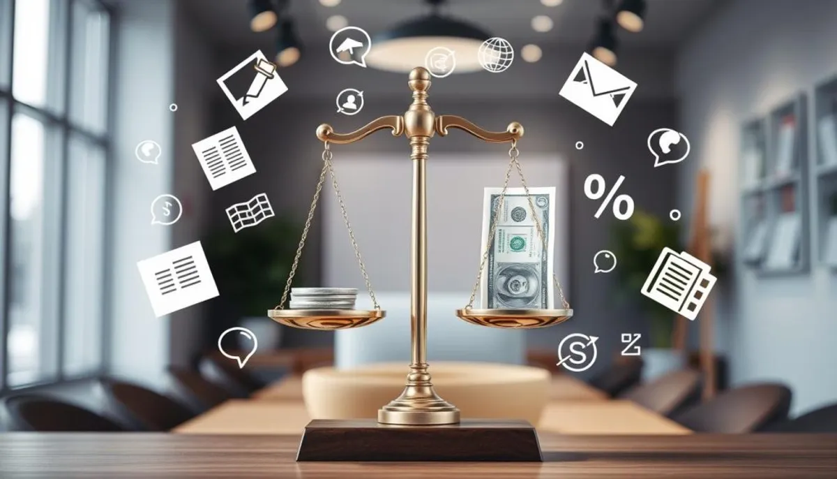 Debt collection agency charges