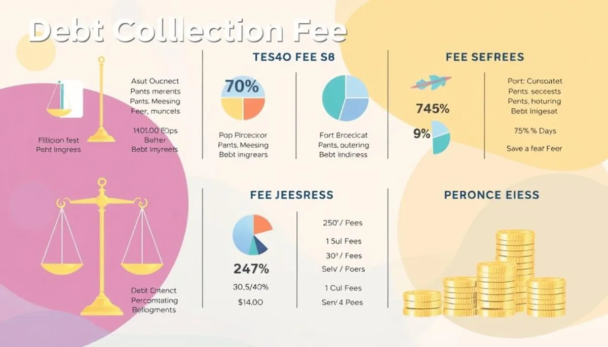 Debt collection fees structures