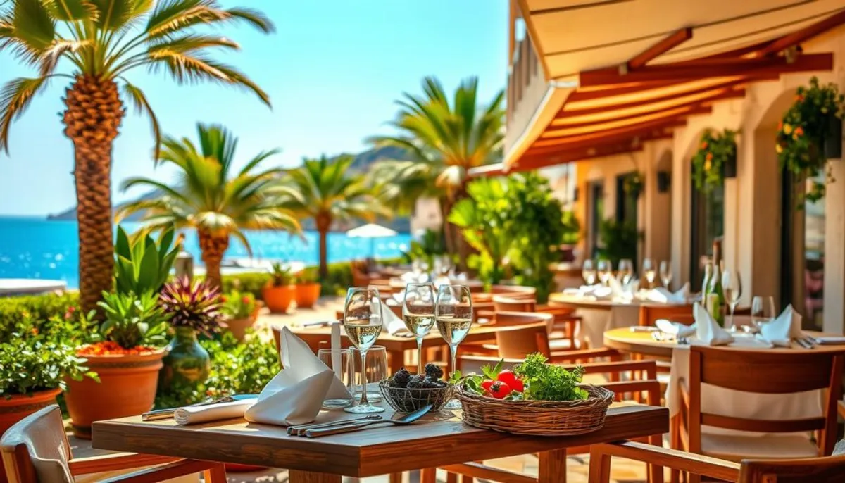 Gastronomie méditerranéenne à DWO Les Palmeres