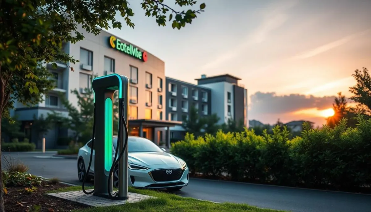 hotel avec borne de recharge